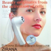 เครื่องนวดหน้าช่วยเร่งฟื้นฟูผิวหน้า ระบบอัลตร้าโซนิค ZIRANA UNTRASONIC Face Lift  0