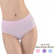 Genie Briefs Pastel กางเกงชั้นใน สีชมพู ม่วงอ่อน ฟ้าอ่อน  