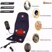 เครื่องนวดไฟฟ้า 5 Motor Massaging Back Cushion Seat Pad Massager For Car&Home  ใช้ไฟ้ได้ 2 ระบบ